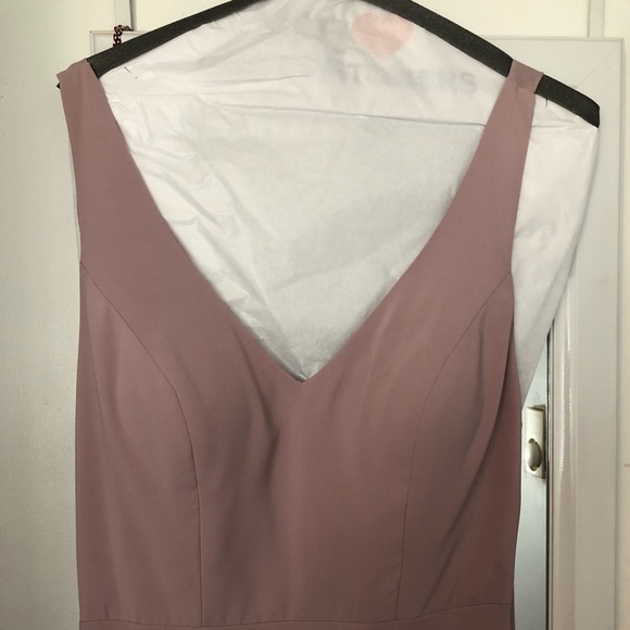 Jenny Yoo Delaney Bridesmaid Dress in Sweet Pea - Picture 3 of 8